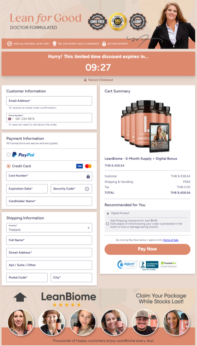 LeanBiome Order 